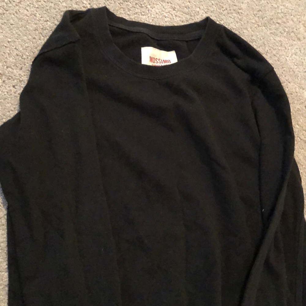 Black long tee